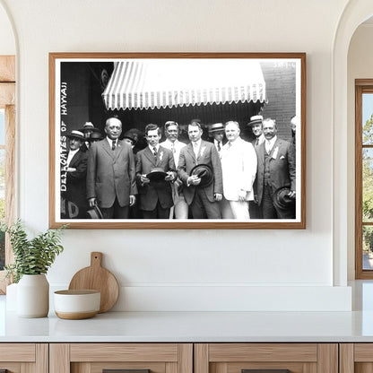 Hawaiian Delegates: A Historic Gathering from 1916
