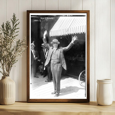 1916 Vintage Portrait of Prominent Indiana Politician