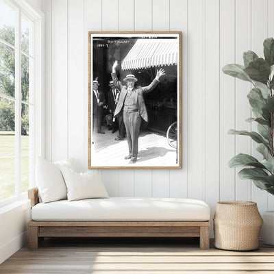 1916 Vintage Portrait of Prominent Indiana Politician