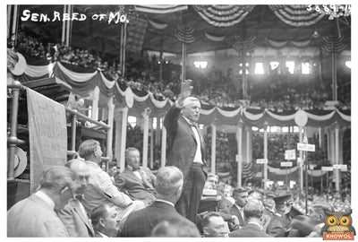 Historic Portrait of 1916 Senator Reed of Missouri