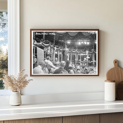 Historic Portrait of 1916 Senator Reed of Missouri