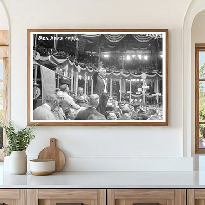 Historic Portrait of 1916 Senator Reed of Missouri