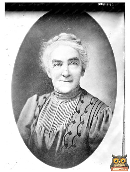 Historic Ellen Richards Print, Vintage Art