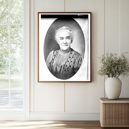 Historic Ellen Richards Print, Vintage Art