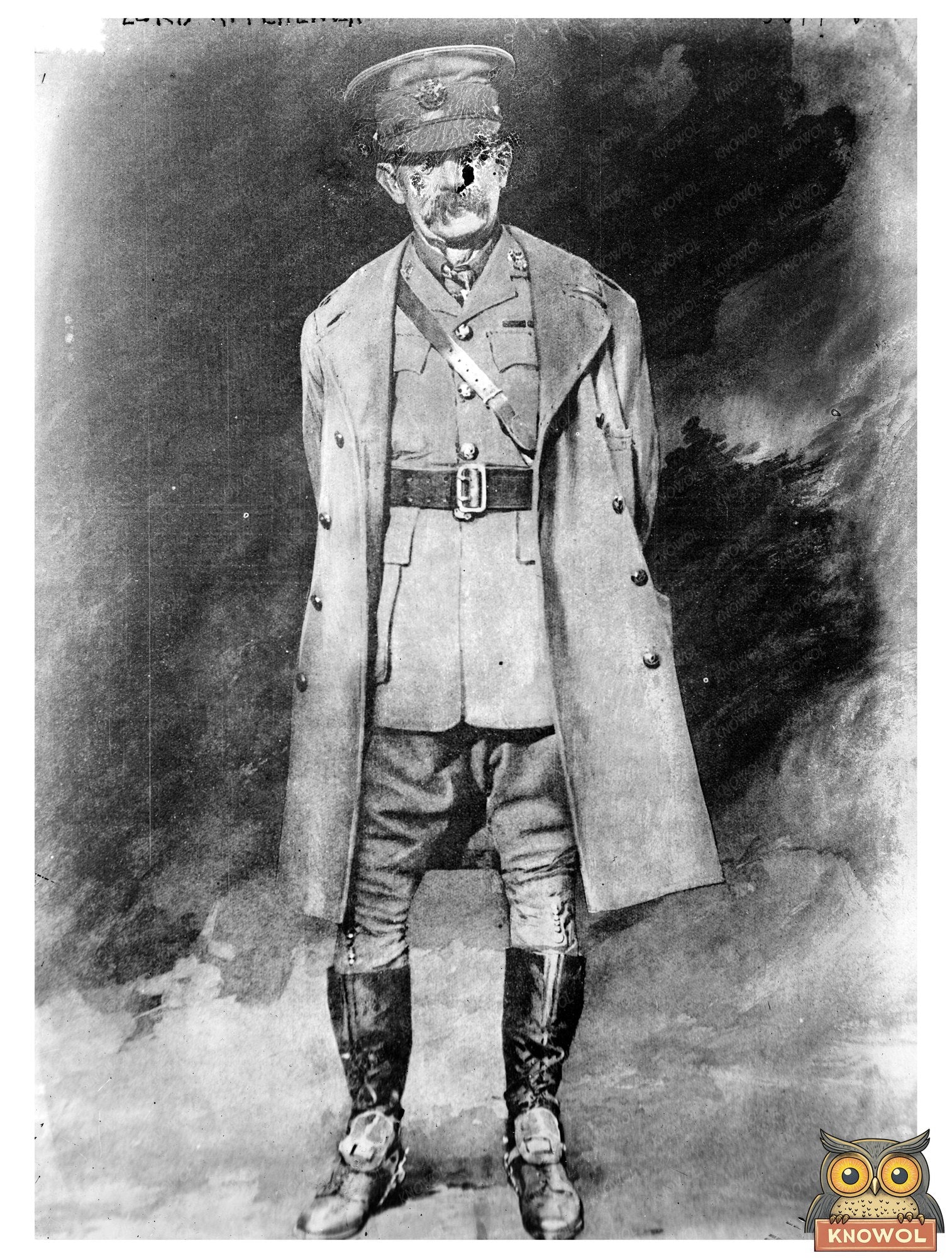 Historic Lord Kitchener Print, Vintage Art
