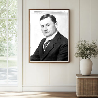 Historic E.N. Hurley Print, Vintage Art