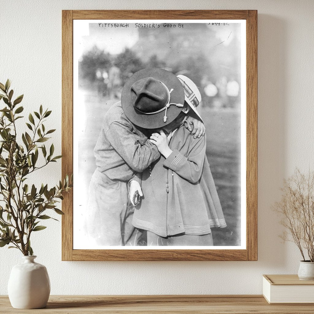 Historic Pittsburgh soldier's good - by Print, Vintage Art