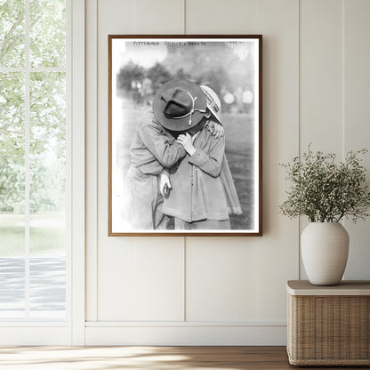 Historic Pittsburgh soldier's good - by Print, Vintage Art