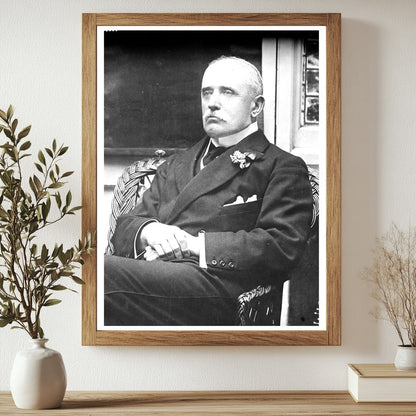 Historic Gen. Sir John French Print, Vintage Art