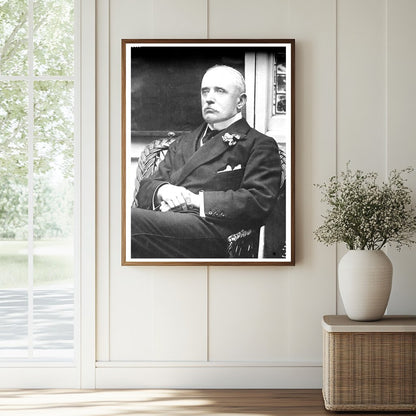 Historic Gen. Sir John French Print, Vintage Art