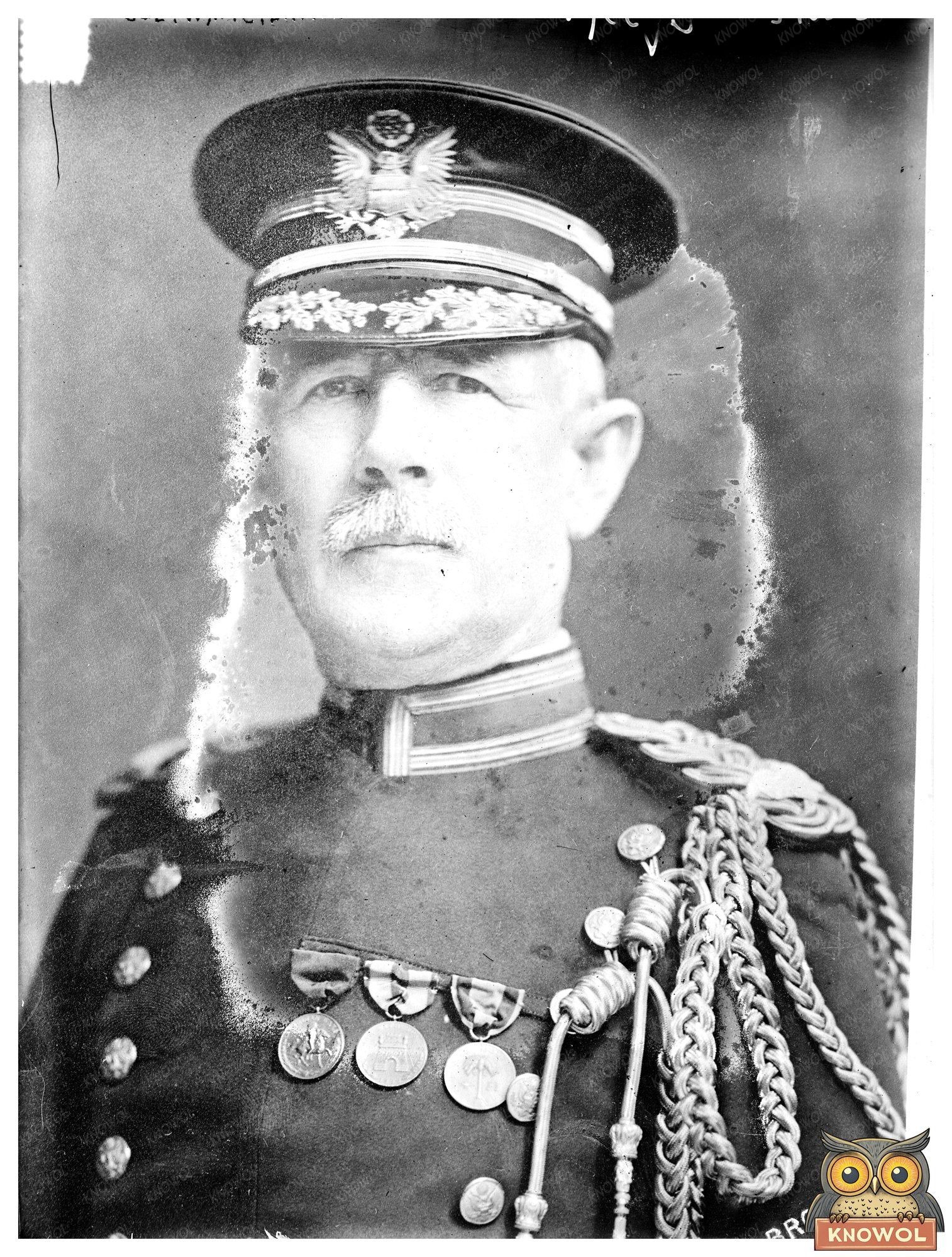Historic Col. Wm. C. Brown Print, Vintage Art