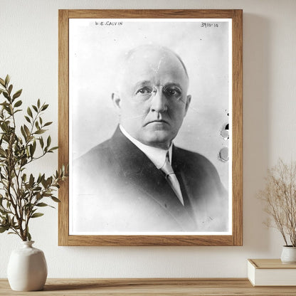 Historic E.E. Calvin Print, Vintage Art