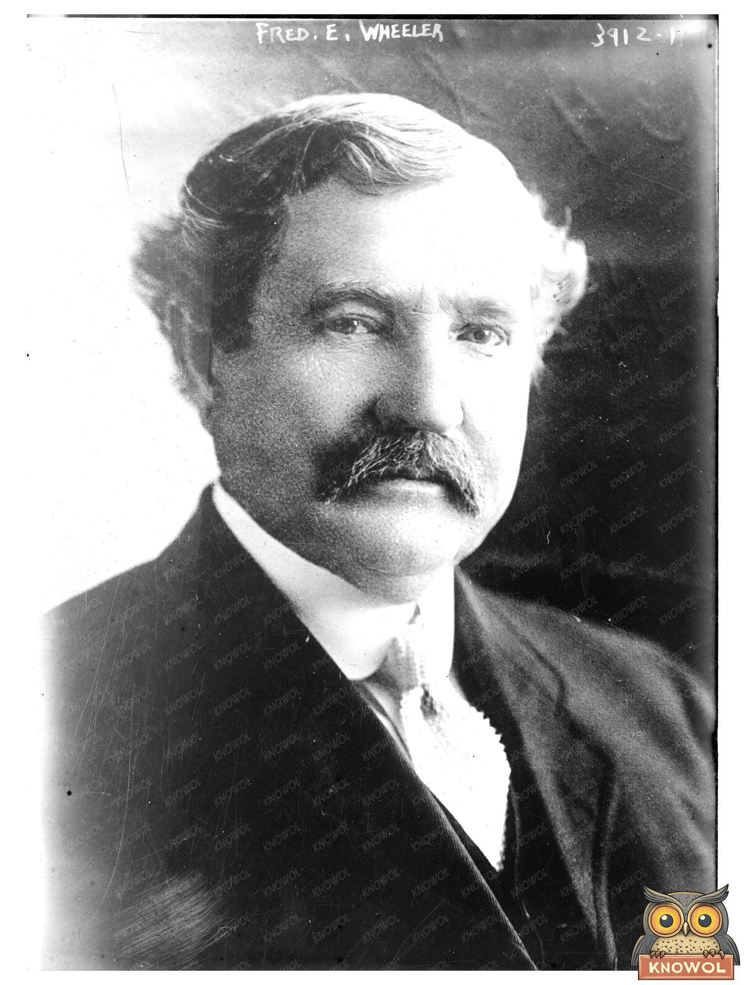 Historic Fred. E. Wheeler Print, Vintage Art