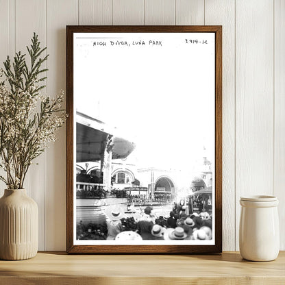 Luna Park High Diver Leaps into History, 1915-1920