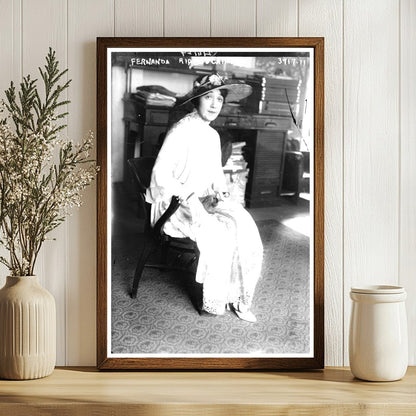 Fernanda Riabouchinsky: A Portrait from 1915-1916