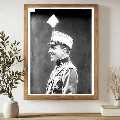 Historic King of Spain Print, Vintage Art