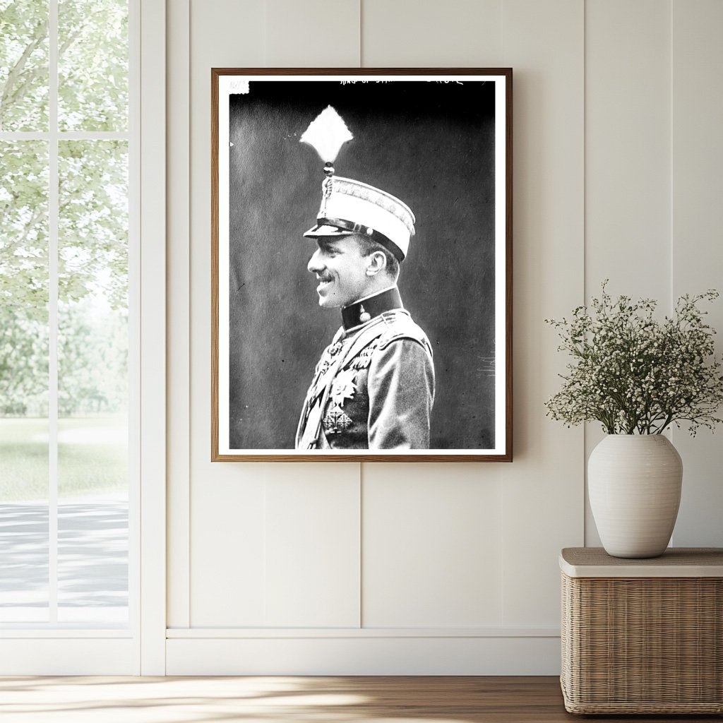Historic King of Spain Print, Vintage Art