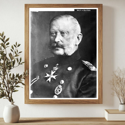 Historic Gen. V. Kessel Print, Vintage Art