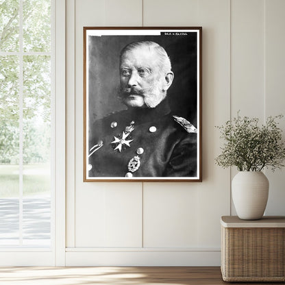 Historic Gen. V. Kessel Print, Vintage Art