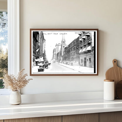 1916 New York City: 57th St & 6th Ave Intersection