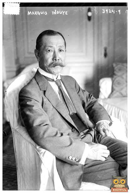 1916 Portrait of Influential Marquis Inouye