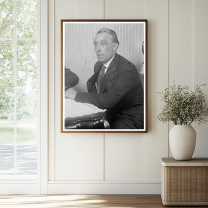 Historic W.B. Fitzgerald Print, Vintage Art