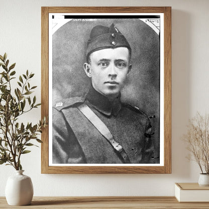 Historic Lieut. McCubbins [i.e. McCubbin] Print, Vintage Art