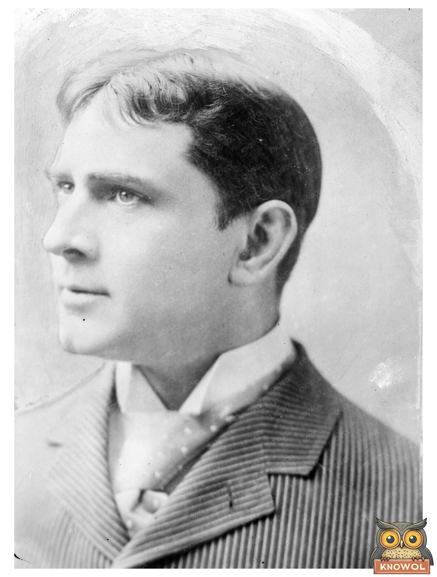 Historic Maurice Barrymore Print, Vintage Art