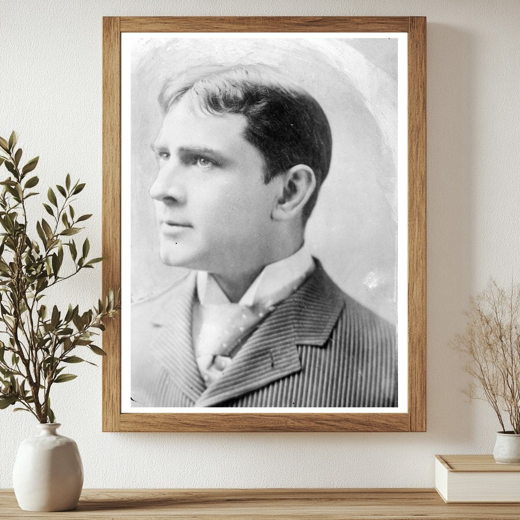 Historic Maurice Barrymore Print, Vintage Art