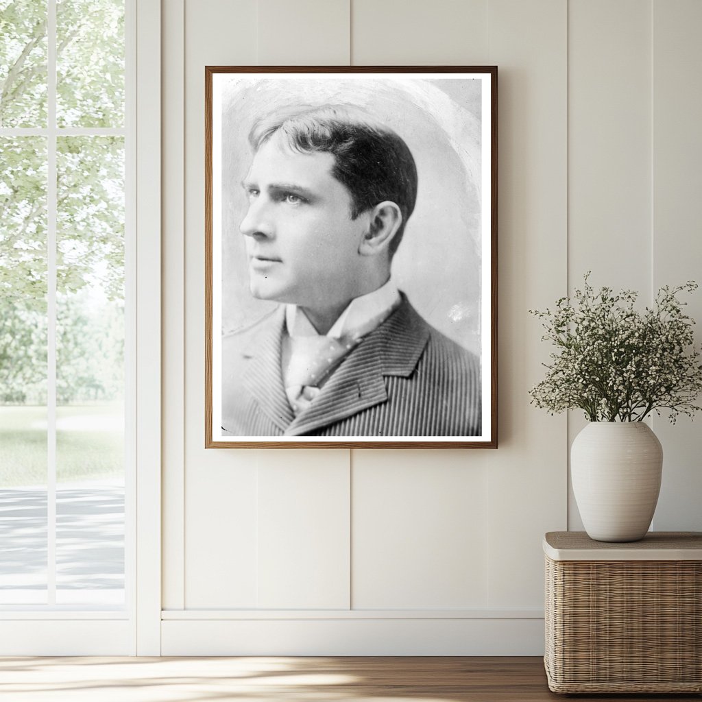 Historic Maurice Barrymore Print, Vintage Art
