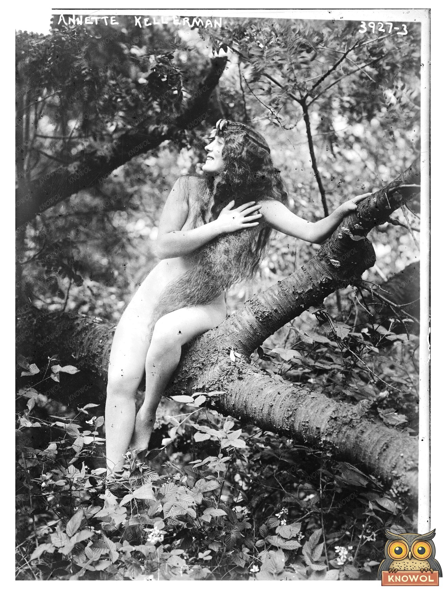 Historic Annette Kellerman Print, Vintage Art
