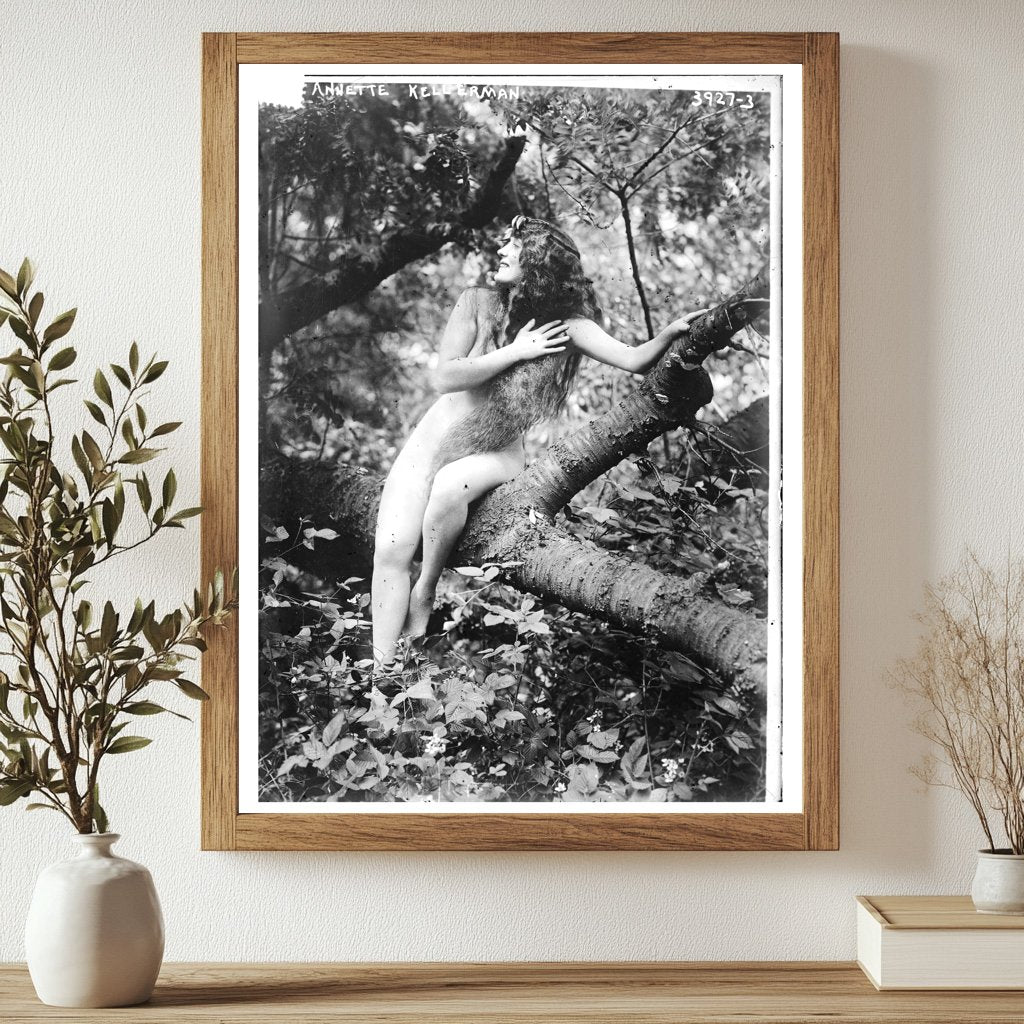 Historic Annette Kellerman Print, Vintage Art
