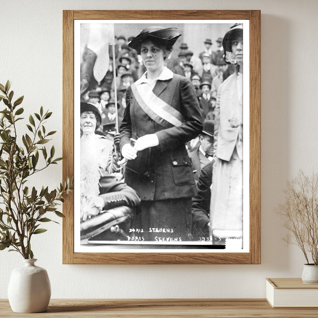 Historic Doris Stevens Print, Vintage Art