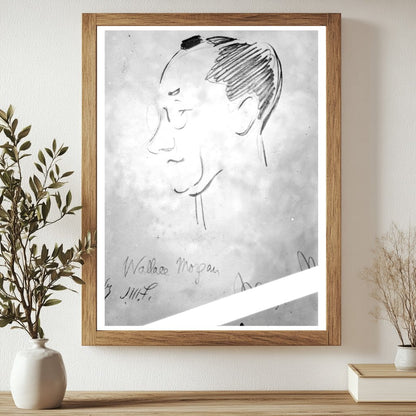 Historic Wallace Morgan Print, Vintage Art