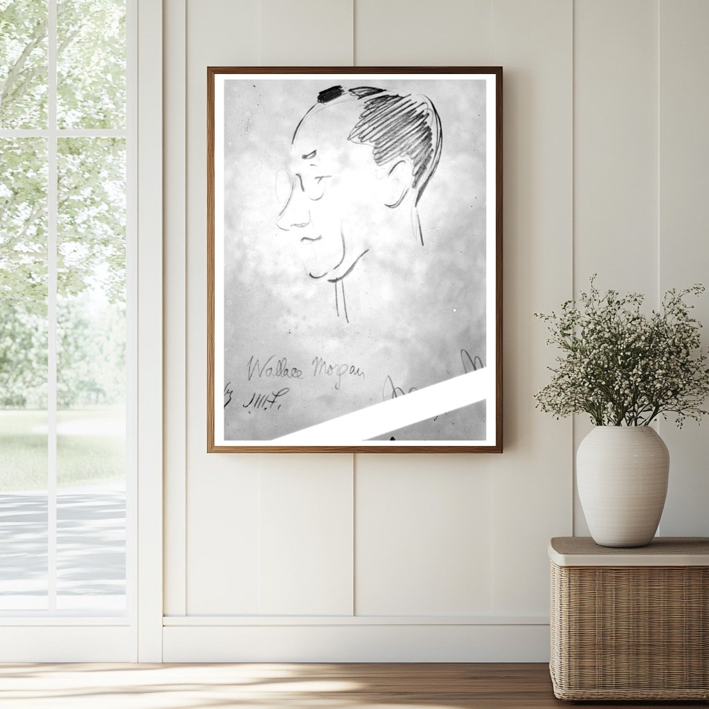 Historic Wallace Morgan Print, Vintage Art