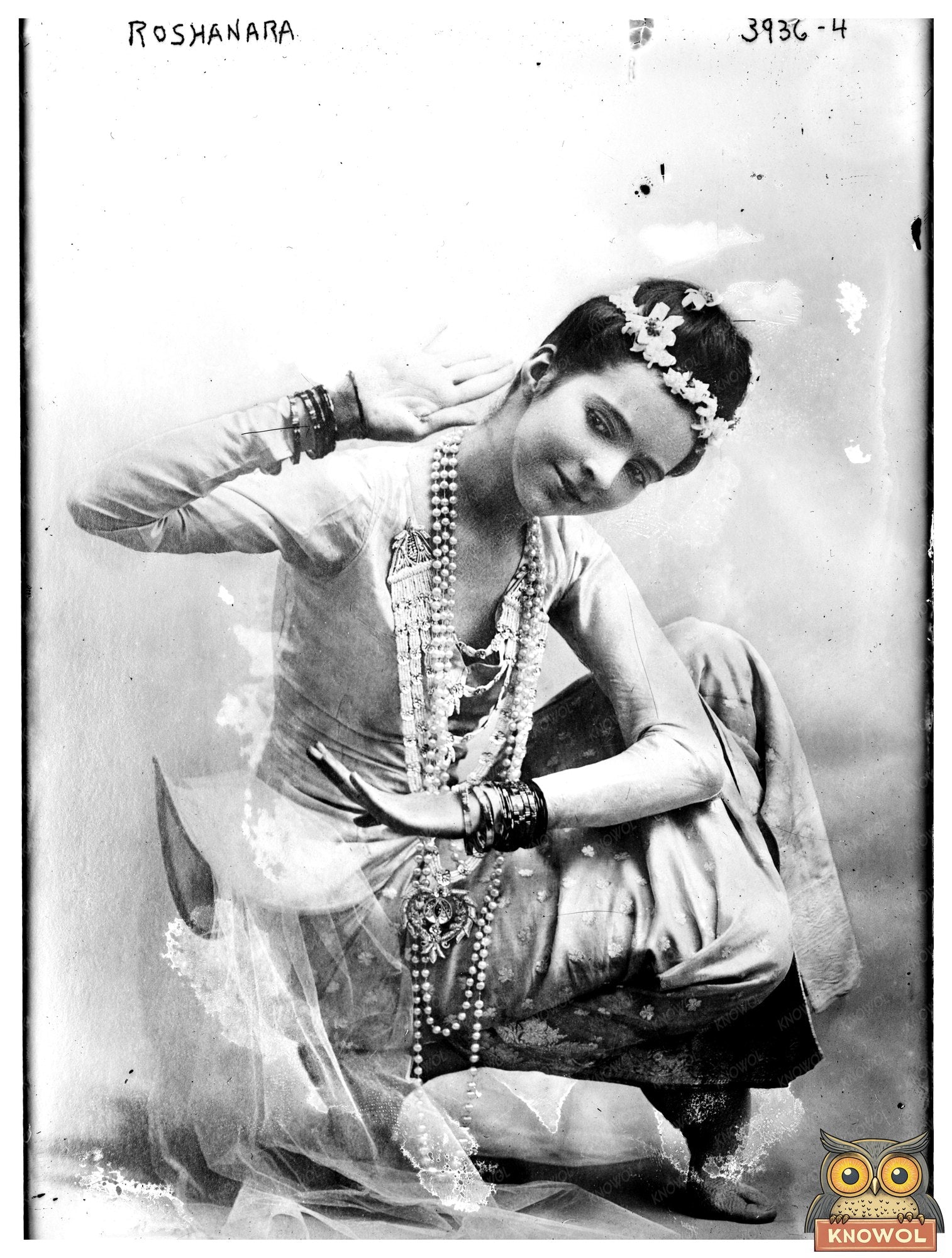 Historic Roshanara Print, Vintage Art