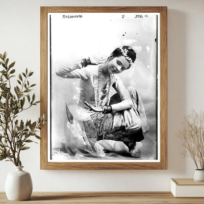 Historic Roshanara Print, Vintage Art