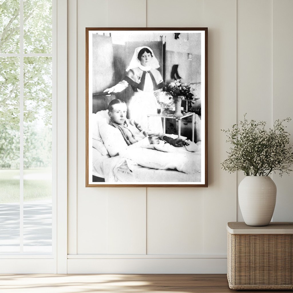 Historic Lieut. McCubbins [i.e., McCubbin] Print, Vintage Art