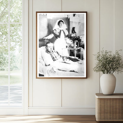 Historic Lieut. McCubbins [i.e., McCubbin] Print, Vintage Art