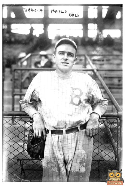 1916 Brooklyn NL Star: John W. Duster Mails Pitcher