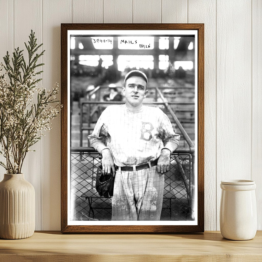 1916 Brooklyn NL Star: John W. Duster Mails Pitcher