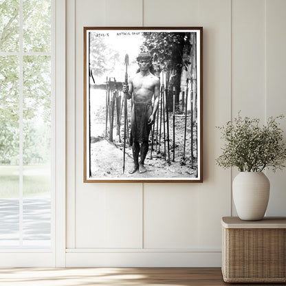 Historic Antonio, Chief of Bontoc Igorot Print, Vintage Art