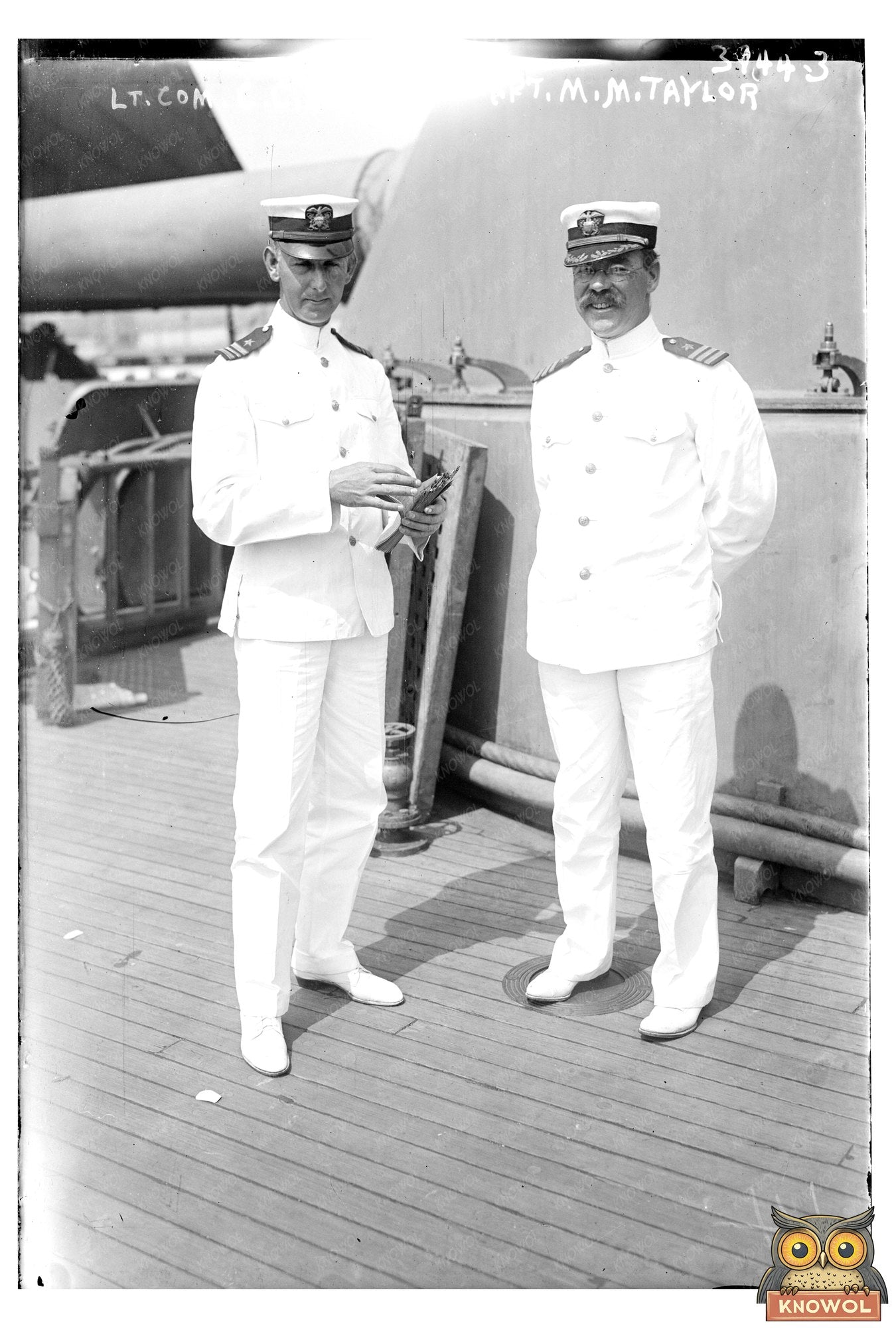 1916 Leaders: Lt. Cmdr C.C. Bloch & Capt. M.M. Taylor