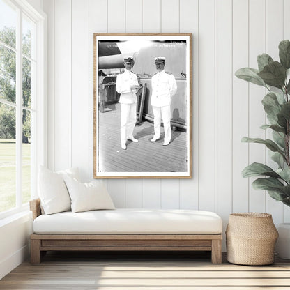 1916 Leaders: Lt. Cmdr C.C. Bloch & Capt. M.M. Taylor