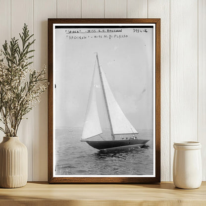 1916 Portrait of Miss M. Di Plesso, Saginaws Muse