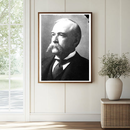 Historic Geo. Gray Print, Vintage Art