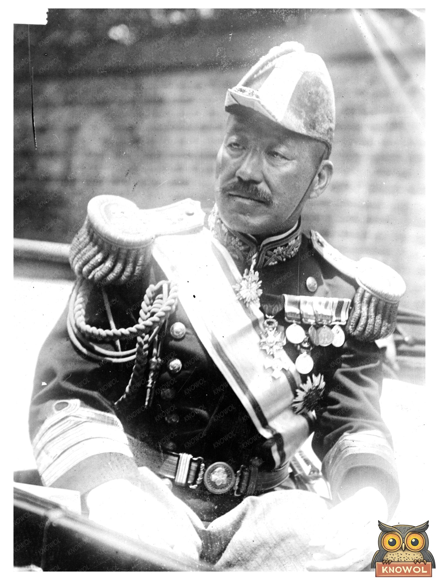 Historic Vice Adm., Yashiro Print, Vintage Art