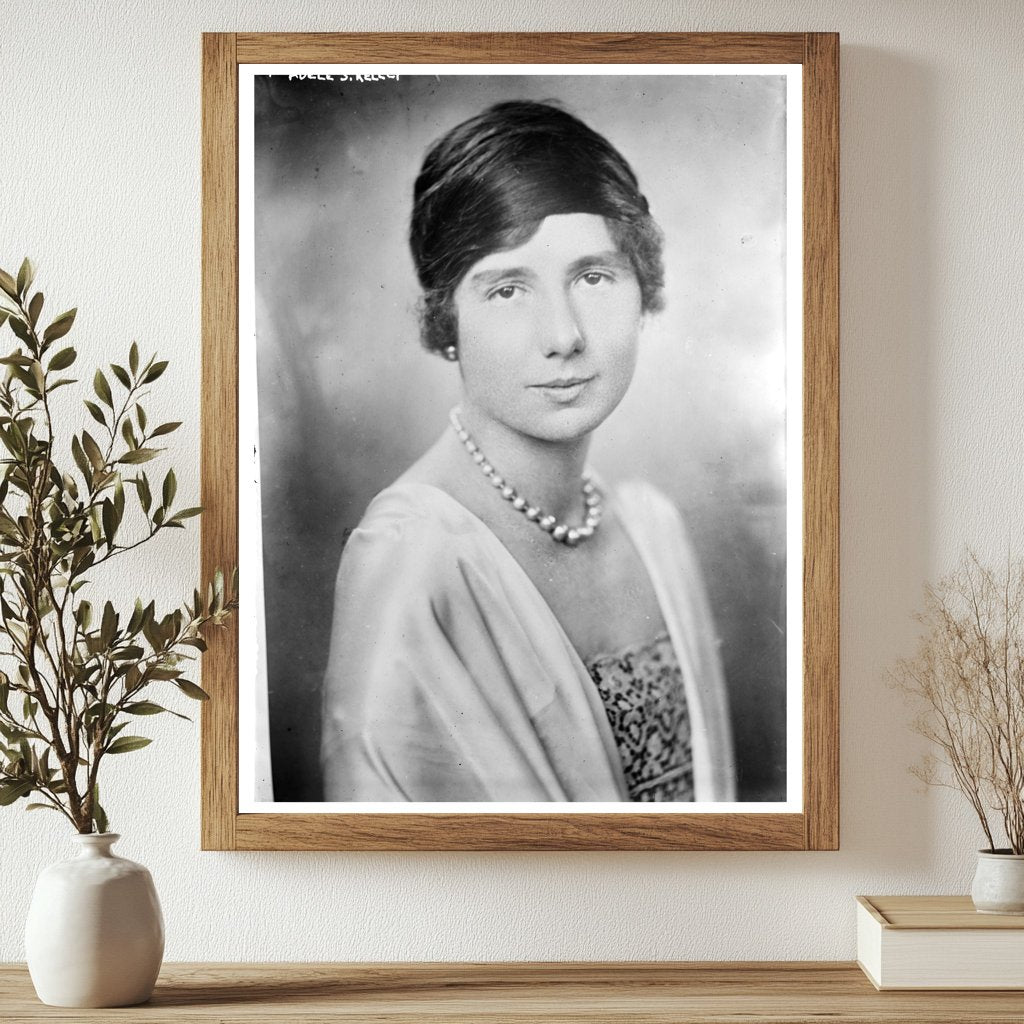 Historic Adele S. Kelley Print, Vintage Art