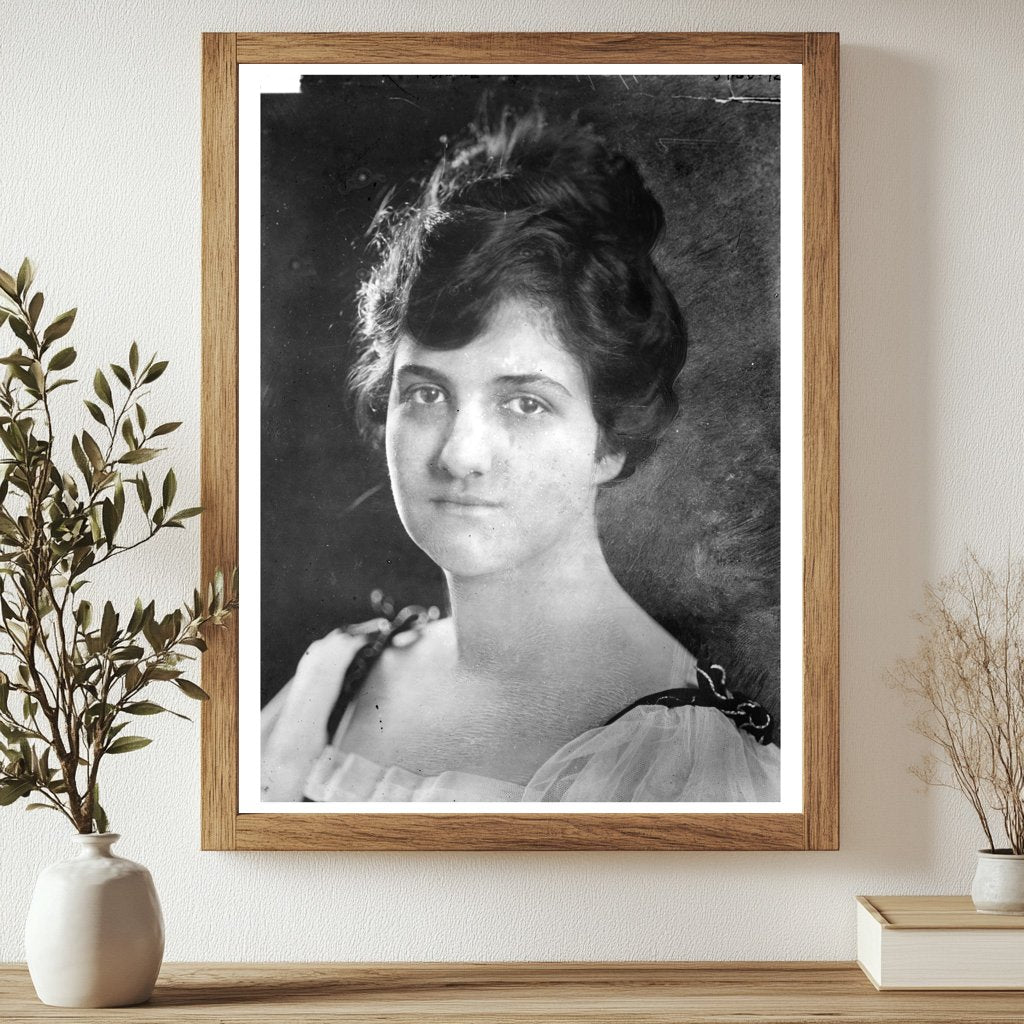 Historic Emilie Cabanne Print, Vintage Art