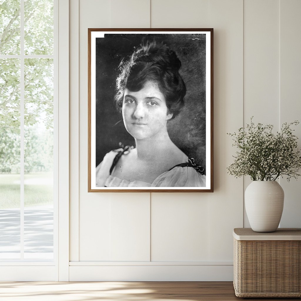 Historic Emilie Cabanne Print, Vintage Art